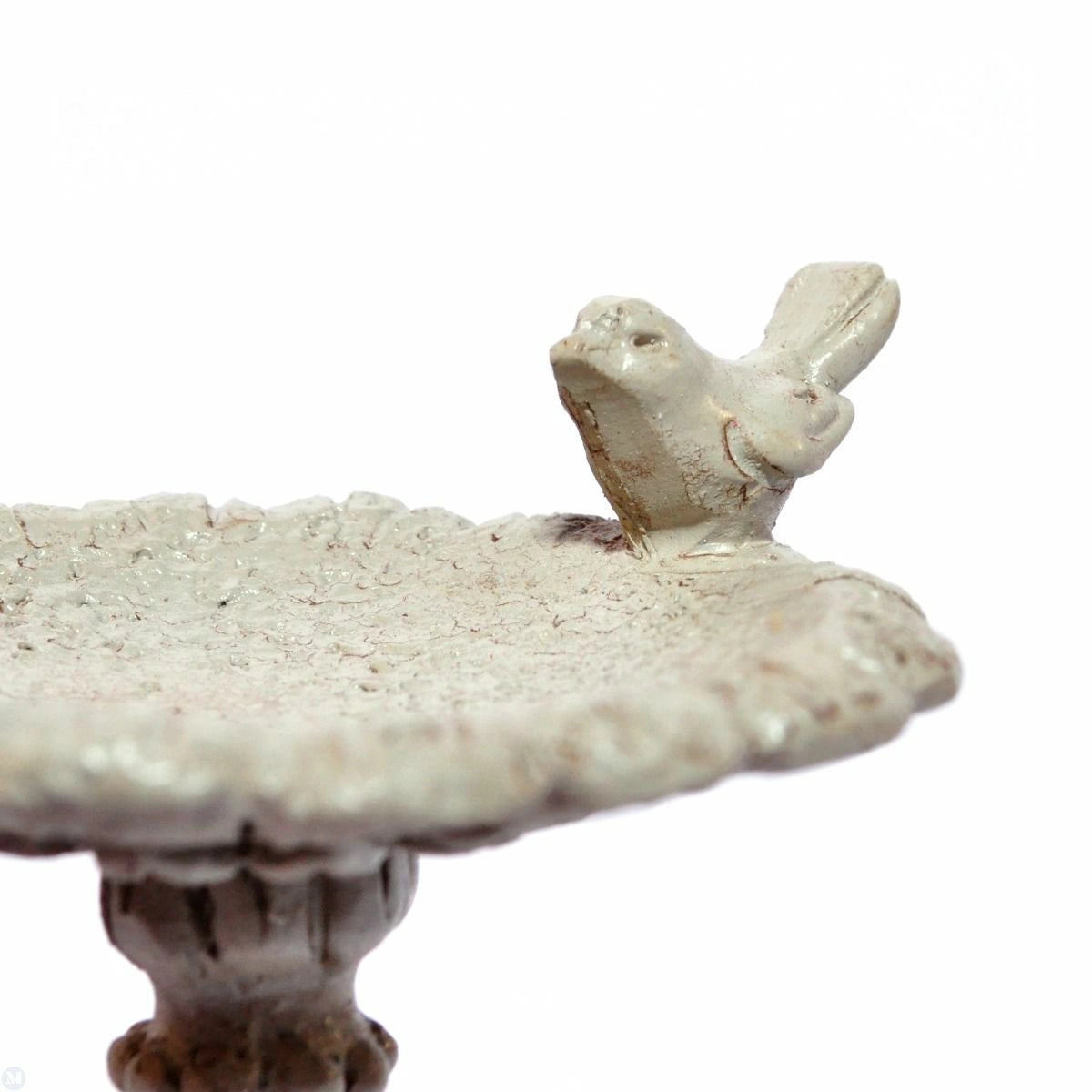 Decorative Bird Bath Dolls House Grey Stone Bird Bath Miniature 1:12 scale Garden decoration