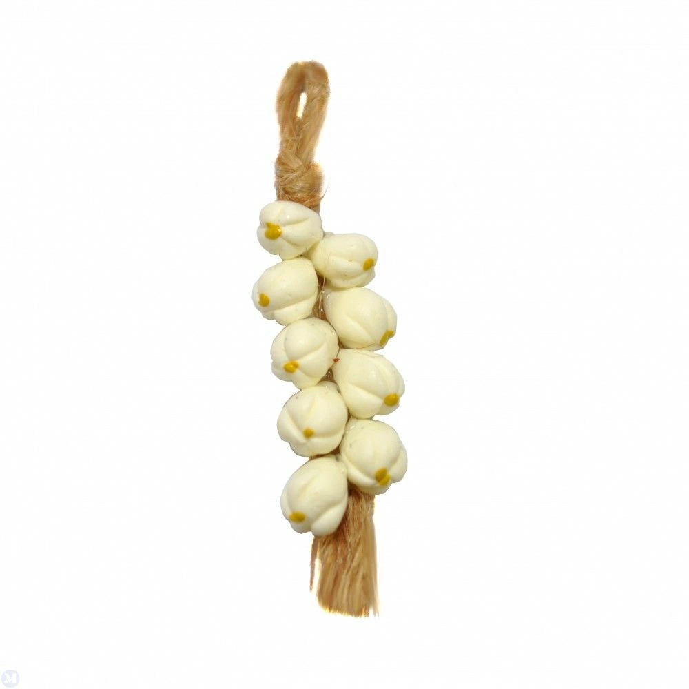 String of Garlic Dolls House Rope Vegetable Kitchen Shop Store Cafe Accessory