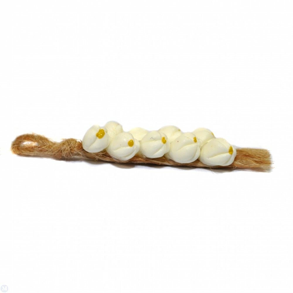 String of Garlic Dolls House Rope Vegetable Kitchen Shop Store Cafe Accessory
