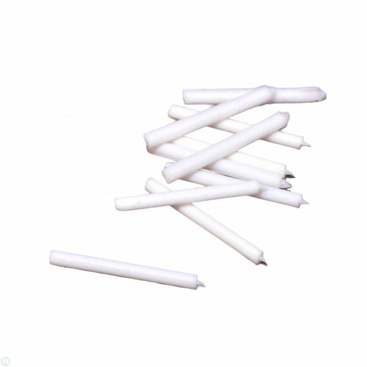 Pack of 12 Candles Dolls House Miniature 12th scale Christmas