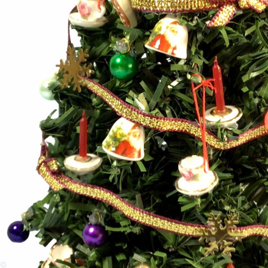 Decorated Christmas Tree Doll House Miniature 12th scale